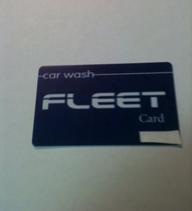 Fleet cards for corporate car wash accounts