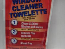 Wet towels for car cleaning